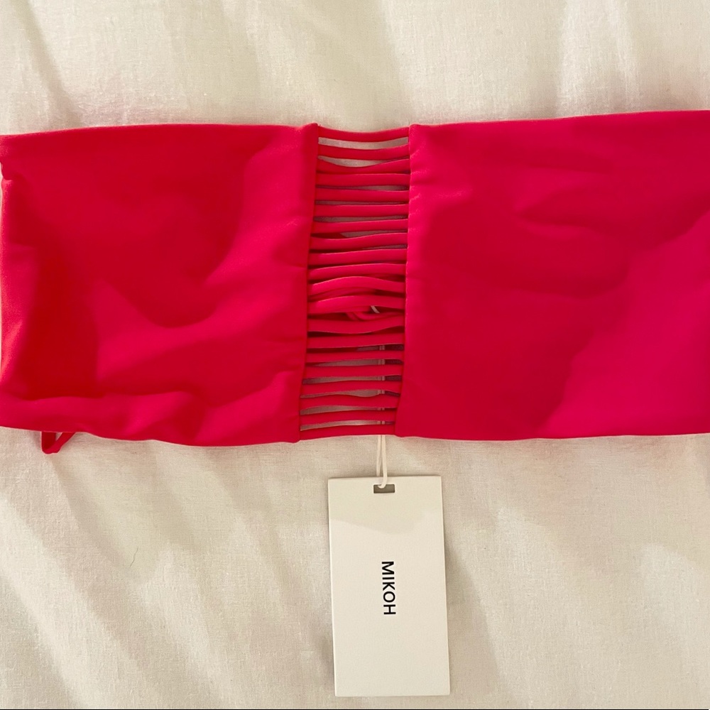 Red Mikoh Bikini (size medium) stretchy material